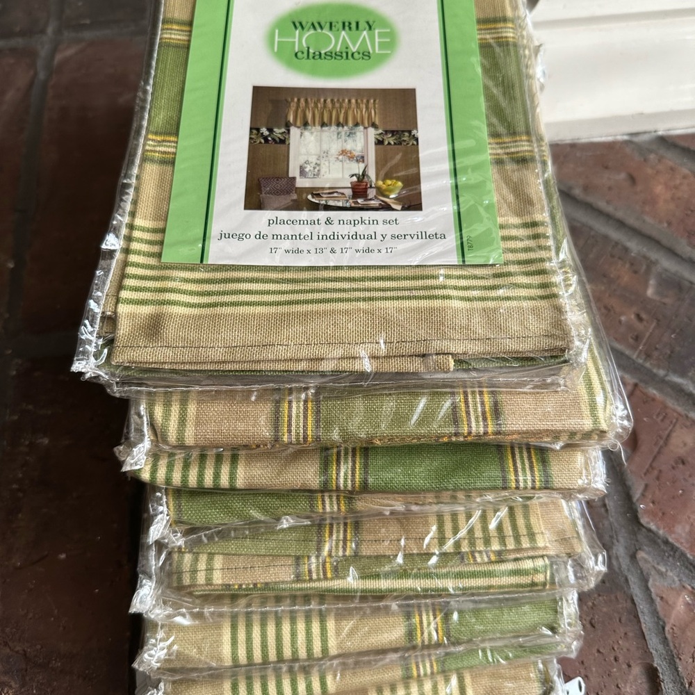 Waverly Home Classics Placemat & Napkin Set of 8